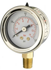 40mm Dry Fillable Bottom Connection Accuracy 2.5%
