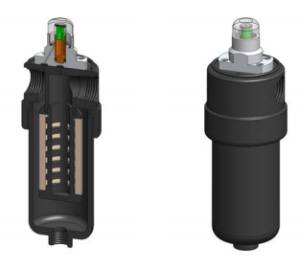 17 Bar Filter Housing with Differential Pressure Indicator 1/4 or 1/2