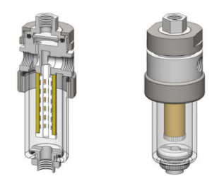 7 Bar Filter & Membrane Housing 1/8 or 1/4 - FGM121