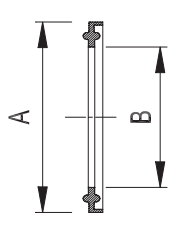 Tri-Clamp Gaskets Type 2 Flanged