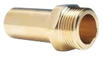 Miniature Male Adapter (Brass Male Thread) Nitrile O-Ring Seals