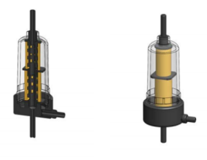 7 Bar Twin Polyamide Filter Housing 1/4 or 1/8
