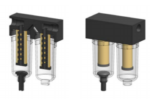 7 Bar Twin Polyamide Filter Housing 1/4