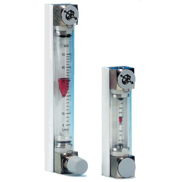 NVA Low Flow Glass Tube Variable Area Flowmeter