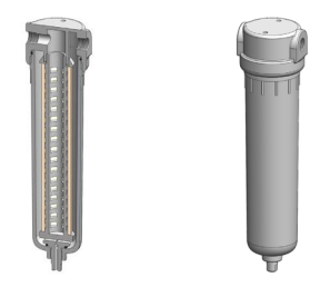 7 Bar PP Filter Housing 1/4 or 1/2 - PP231