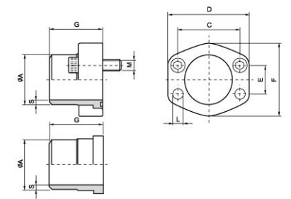 SAE Welding Neck Hub