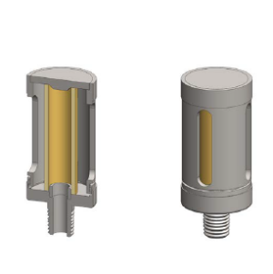 End of Line Filter Housing 1/8, 1/4 or 1/2