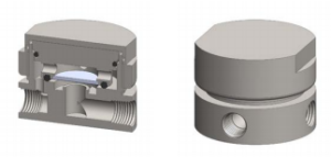 200 Bar Membrane Housing 1/8 or 1/4