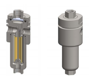 150 Bar Filter & Membrane Housing 1/8 or 1/4 - SM125