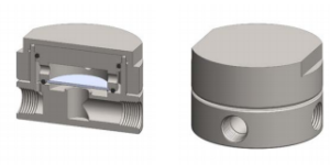 200 Bar Membrane Housing 1/4 or 1/2 - SM206