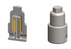 350 Bar Inverted Filter Housing 1/8 or 1/4