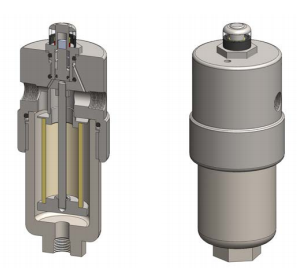 200 Bar Filter Housing with Differential Pressure Indicators 1/4 or 1/2
