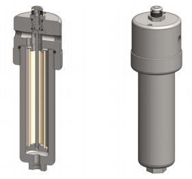 400 Bar Filter Housing with Differential Pressure Indicators 1/4 or 1/2