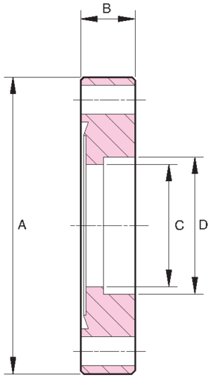 CF Bored Flanges  Fixed