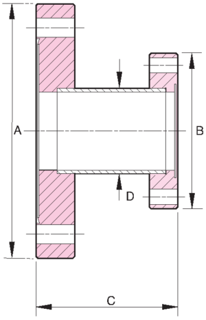 CF Tubulated Reducing Adapters