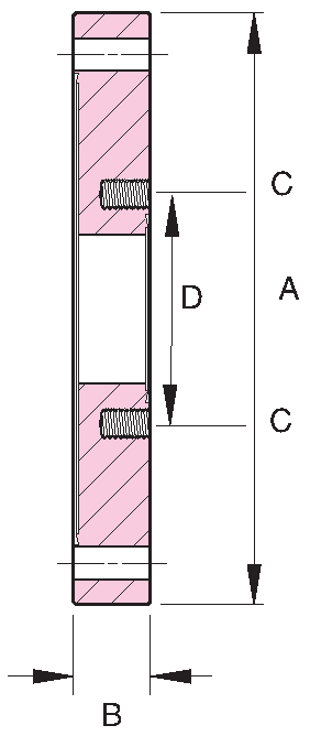 CF Zero Length Flange Adapters