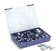 Hi-Grip Mild Steel Hose Clips Assorted Box Set
