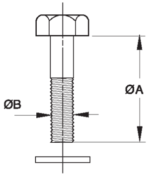ISO Bolt Washer Sets for Joining Bolted to Trapped Flanges