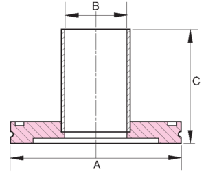 ISO Claw Clamp Tubulations, Stainless Steel